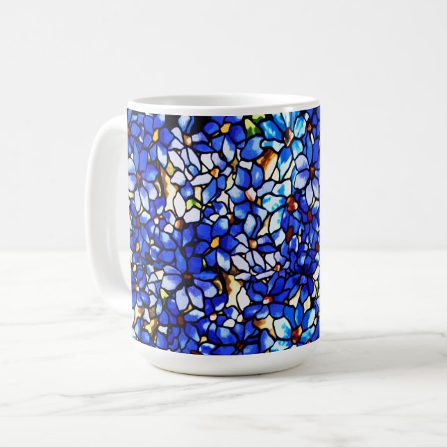 Mug Ode à la clématite Tiffany (Devant gauche)