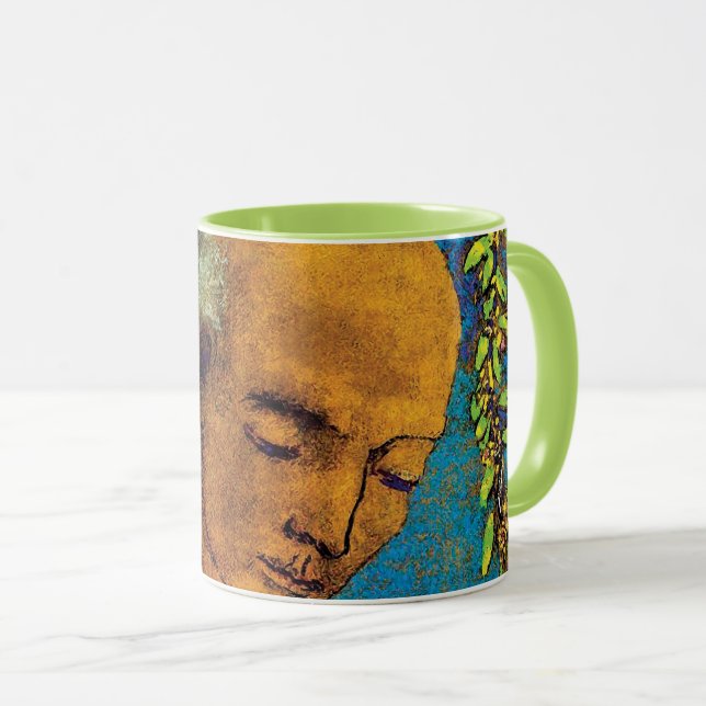 Mug Odilon Redon La Couronne - Symbolisme de l'art fin (Devant droit)