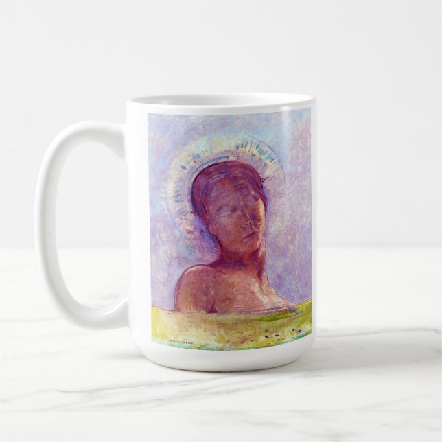Mug Odilon Redon, les yeux fermés 1889 (Gauche)