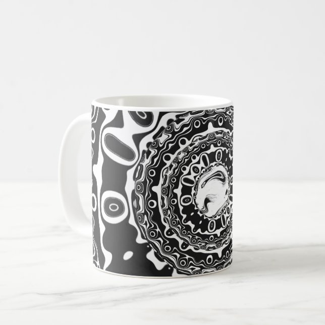 Mug Oeil avec pupille hypnotique (ou ce que vous voyez (Devant gauche)