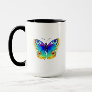 Mug Oeil de paon arc-en-ciel