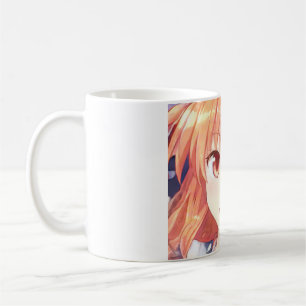 Mug Oeil de prune de fille aux cheveux gingembre Anime