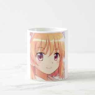 Mug Oeil de prune de fille aux cheveux gingembre Anime