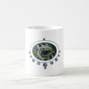 Mug Oeil de tortue à Hawksbill encadré