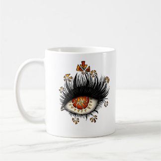 Mug Oeil Étrange De L'Art numérique De Lava