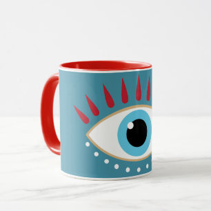 Mug Oeil rouge grec