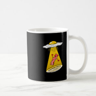 Mug Oeuf Abduction Bacon Amusant Alien Ufo Petit déjeu
