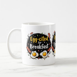 Mug Oeuf cité pour Breakfast Funny Foodie Pun Design
