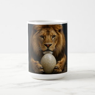 Mug Oeuf de retenue de lion