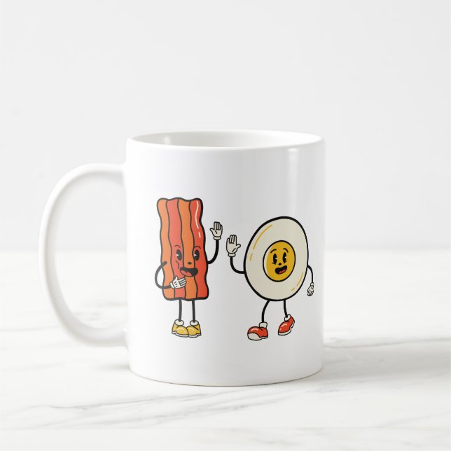 Mug Oeuf Mélange Et Bacon (Gauche)