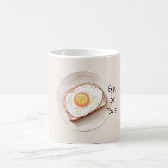 Mug Œuf sur toast (Centre)