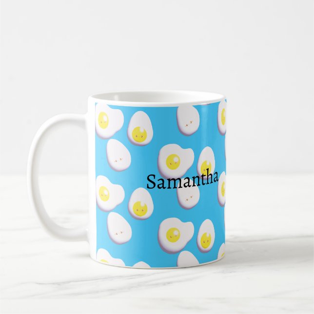 Mug OEufs 3D Plats Et Frits (Gauche)