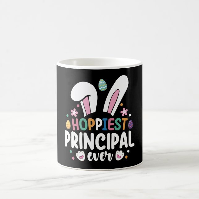 Mug Œufs de lapin de Pâques de l'école du directeur le (Centre)