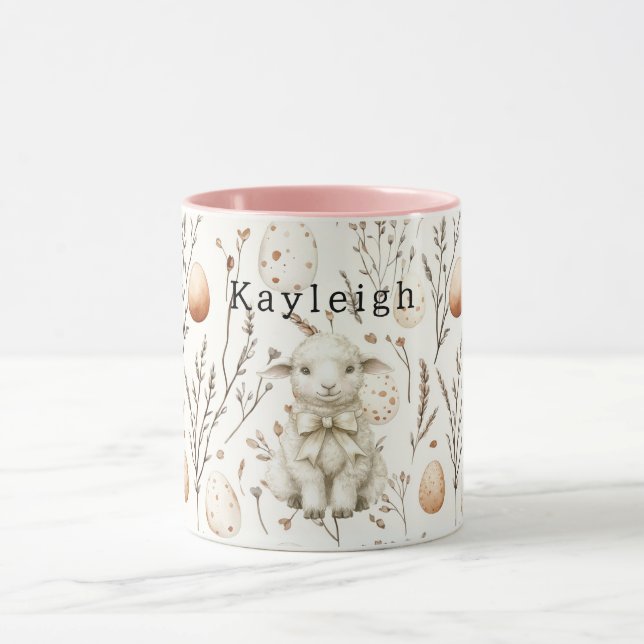 Mug Oeufs de Pâques à la crème d'agneau (Centre)