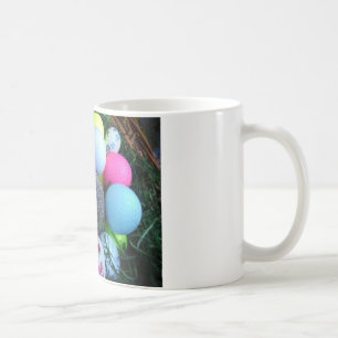 Mug Oeufs de Pâques, Ballons de golf de lapin