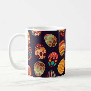 Mug OEufs de Pâques : design harmonieux et festif.