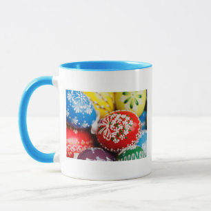 Mug Œufs de Pâques Motif de vacances coloré Art du pri