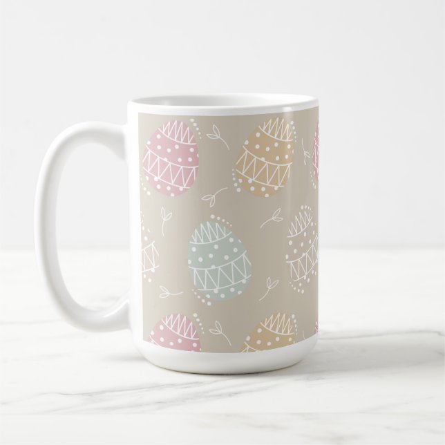 Mug Oeufs de Pâques Pastel mignons (Gauche)