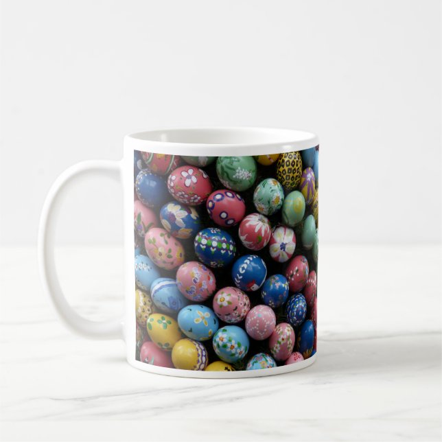 Mug Oeufs de Pâques peints à la main (Gauche)