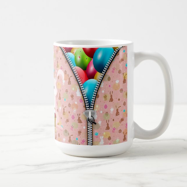 Mug OEufs de Pâques Whimsical Hoppy (Droite)