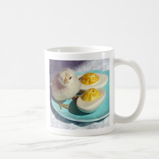 Mug Oeufs déversés et poussins (Droite)