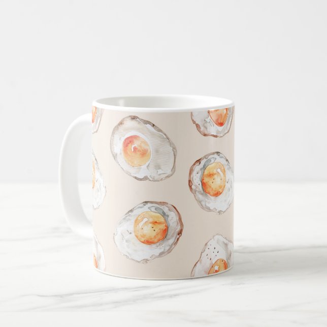 Mug Œufs Frits (Devant gauche)