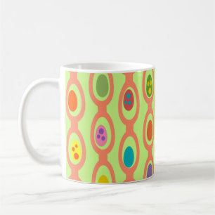 Mug Oeufs modernes du milieu du siècle