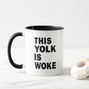 Mug Oeufs Trending Funny Humour Ce jaune est le wake