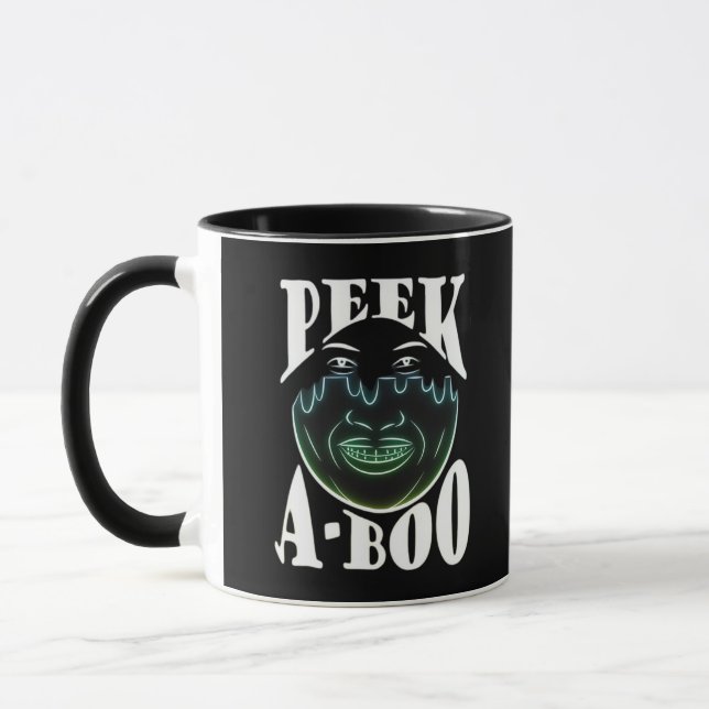 Mug Oeuvre couleur néon - Peekabo (Gauche)
