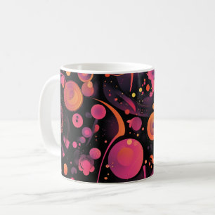 Mug Œuvre d'art abstrait géométrique. Style : Non-figu