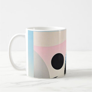 Mug OEuvre d'art abstraite dynamique et fantaisiste gé