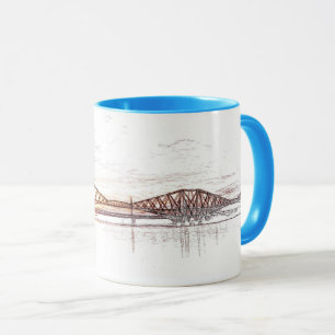 Mug Œuvre d'art atmosphérique Forth Bridge