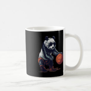 Mug Œuvre d'art de dessin d'ours panda squelette amate