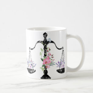 Mug Œuvre d'art de la balance de la justice