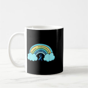 Mug Œuvre d'art de sensibilisation au diabète arc-en-c