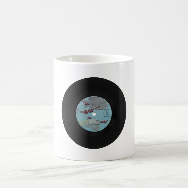 Mug Œuvre d'art du single de Grüntyers The Krill Quadr (Centre)