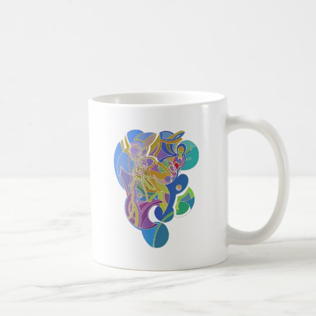Mug Œuvre d'art fantaisiste (Droite)