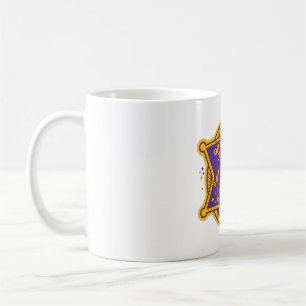 Mug Œuvre d'art officielle du badge Halloween pour col