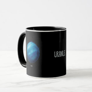 Mug Oeuvre de la planète Uranus - Illustration de l'es