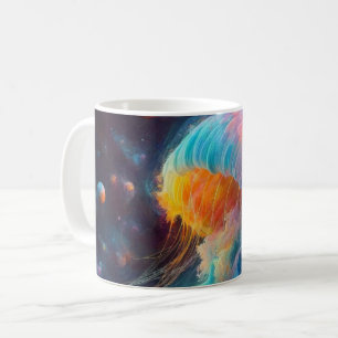 Mug Oeuvre de méduse cosmique