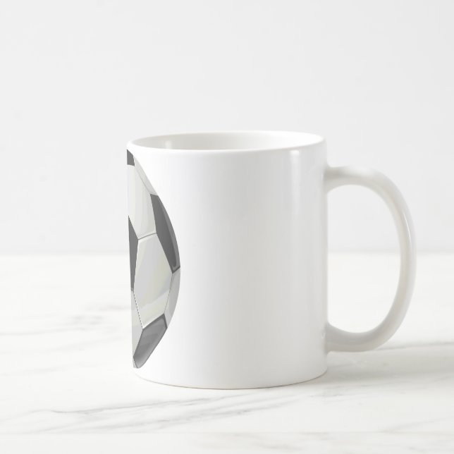 Mug Oeuvre de soccer unique (Droite)