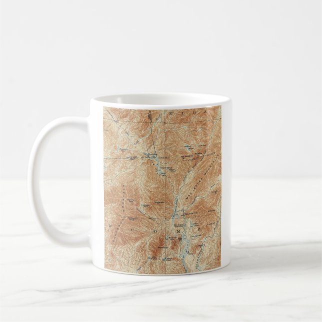 Mug OEuvres Supérieures, Zone Tahawus, Adirondack Haut (Gauche)