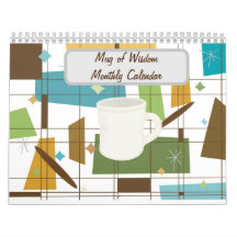 Mug of Wisdom 2024 Calendrier mensuel