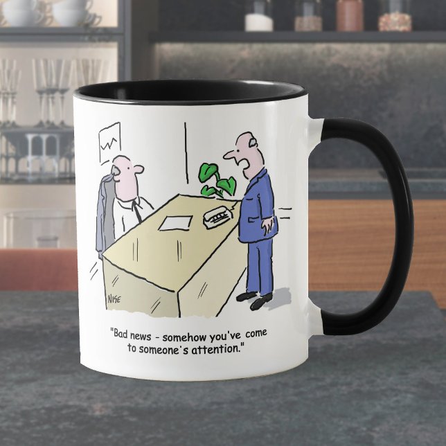 Mug Office Worker est remarqué par une personne (Créateur téléchargé)