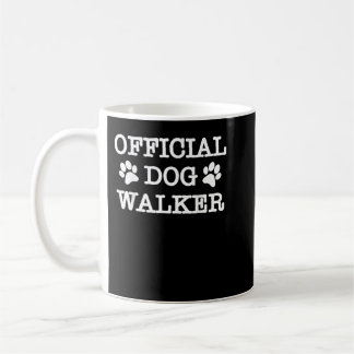 Mug Official Dog Walker Cute Dog Walking Rescue Dog Tr