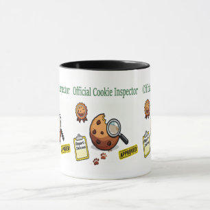 Mug officiel de l'inspecteur de biscuits – Tasse à
