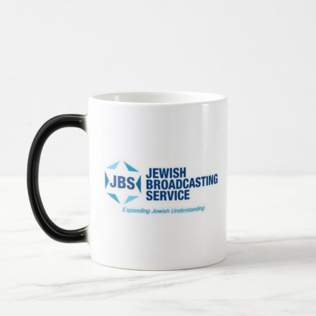Mug officiel du service de radiodiffusion juifE (Gauche)