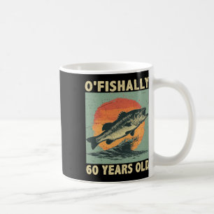 Mug Officiellement 60 ans 1965 Pêche Pêcheur 60e