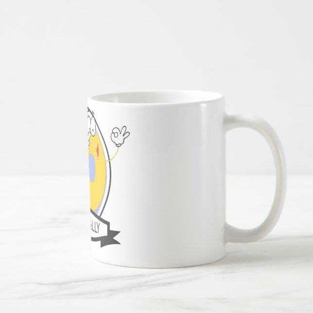 Mug Officiellement bannière de 70 anniversaires (Droite)