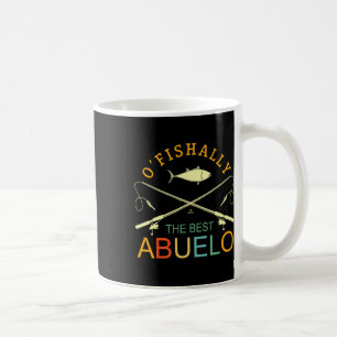 Mug Officiellement Le Meilleur Abuelo Pêche Vintage Gr